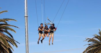 18 Metre Mega Swing Launches In Adelaide!